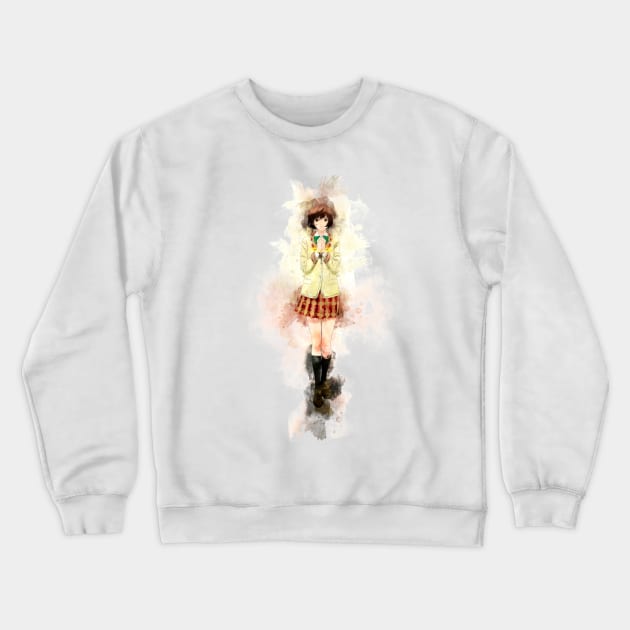 Platinum End - Saki *watercolor* Crewneck Sweatshirt by Stylizing4You